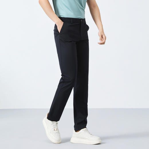 【锦氨/肌理】柒牌休闲裤男春夏新品中腰修身商务百搭直筒长裤子128H70540 商品图1