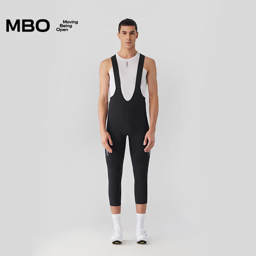 MBO 男子背带骑行裤七分裤   T320 PRO进阶背带骑行七分裤 25年夏季新款 (经销商专拍链接，非经销商拍单不发货) 商品图3