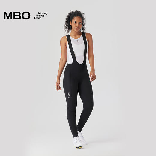 MBO女子进阶背带骑行裤长裤夏季新款双箭头户外运动骑行裤T350 (经销商专拍链接，非经销商拍单不发货) 商品图4