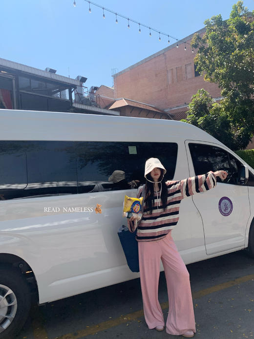 Read Nameless /绵软红条纹上衣+氧气裤粉色  2025/3/15 商品图7