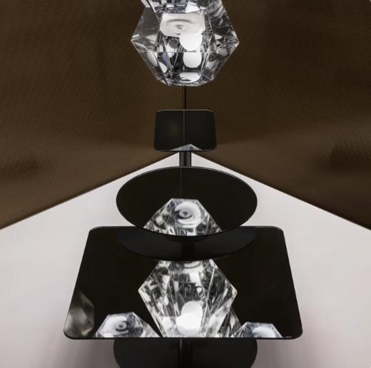 TomDixon现代时尚简约创意个性镜面玻璃方形茶几STONE 商品图0