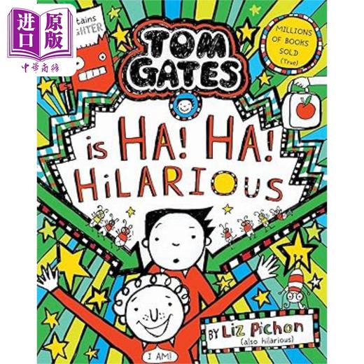 【中商原版】汤姆·盖茨系列23 哈 哈 汤姆·盖茨真搞笑 Tom Gates is Ha Ha Hilarious 英文原版 Liz Pichon  搞笑故事 商品图0