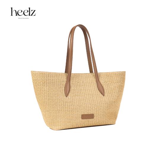heelz设计师手工包包｜度假风拉菲草Tote包 商品图2