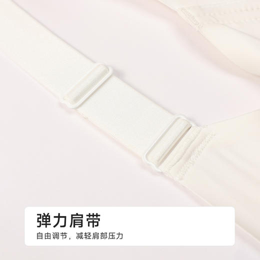 都市丽人美体纤塑调整型文胸薄蕾丝树脂胶圈塑身文胸LJH2C6 商品图6