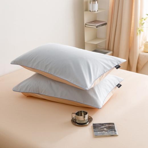 【清仓55元/2对装共4只】简约北欧风全棉纯色双拼单枕套【不支持退换货】 商品图9