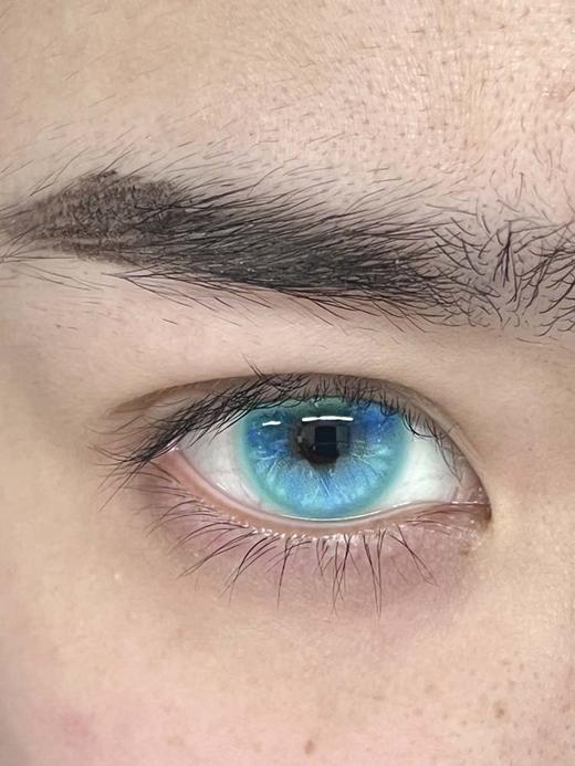 huohuocon 半年抛美瞳 雀羽蝶蕊 直径14.5mm着色13.8mm 商品图0