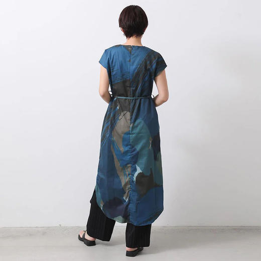 blurhms Cotton Silk Sleeveless 女装丝棉混纺柔软无袖连衣裙 商品图3