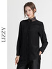 LIZZY早秋精致百搭通勤名媛风桑蚕丝蕾丝领衬衣8138 商品缩略图1