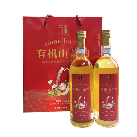 东茶有机山茶油（礼盒）750ML*2 商品图0