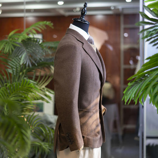 25 春季新款男士名厂面料定制工艺西装夹克上衣 商品图7