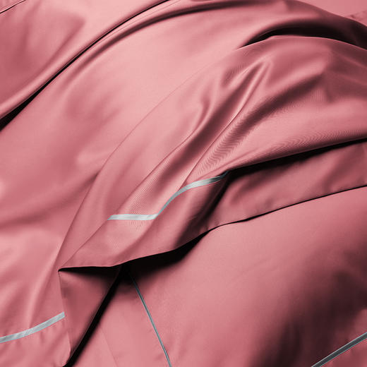 自然醒百支锦棉四件套100支新疆长绒棉全棉纯棉床单被套纯色轻奢高级感礼盒装KY 商品图2