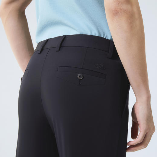 【锦氨/凉感/抗菌/驱蚊】柒牌休闲裤男夏季新品商务修身直筒长裤128H71350 商品图2