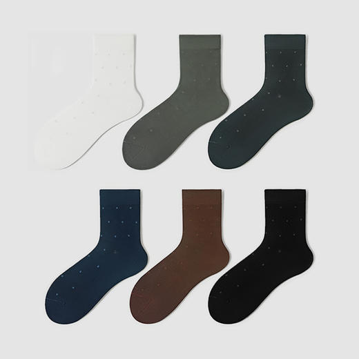 都市丽人商务通勤薄莫代尔常规袜FCHEA2 商品图1