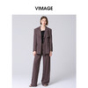 VIMAGE纬漫纪秋季新款通勤西装外套女V2003602 商品缩略图0
