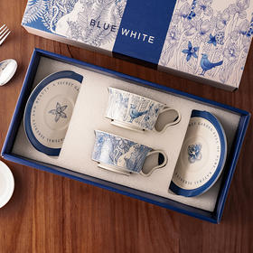 摩登主妇陶瓷咖啡杯碟套装高档精致杯子结婚新婚礼物伴手礼马克杯