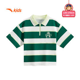 安踏儿童短袖POLO衫女大童优可丝潮流系列短袖POLO衫362528105