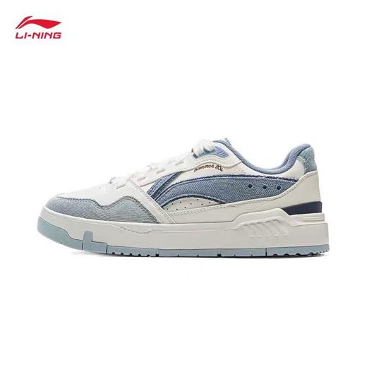 李宁休闲鞋女 2025春季新款COMMON 80S时尚休闲板鞋运动鞋AGCV024 商品图5