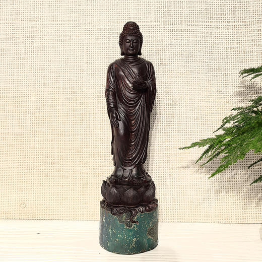精雕如来紫檀摆件 商品图0