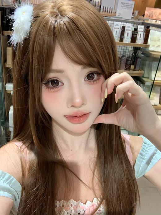 【大直径】Ealla girl-馥郁巧克栗 -14.5mm【年抛 度数0-800度 无525/575】 商品图7