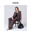 VIMAGE纬漫纪秋季新款修身显瘦百搭直筒西装裤子V2005611 商品缩略图3