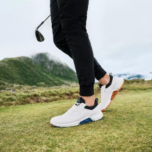 【断码】ECCO高尔夫球鞋BIOM H4 真皮固定钉GORE-TEX防水男士高尔夫鞋 商品图5