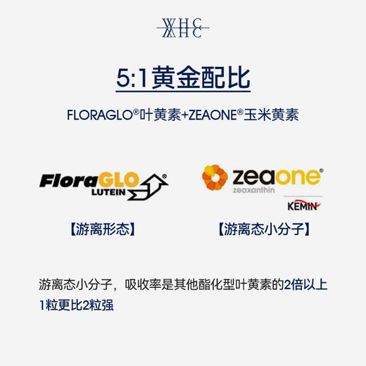 【2件-20】WHC比利时 圣斗士鱼油专利叶黄素玉米黄素Omega3护眼脑儿童学生成人30粒 商品图2