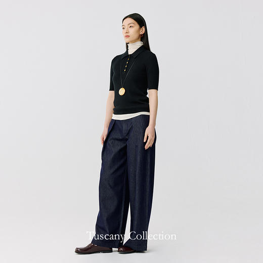 东黎 • 托斯卡纳系列—无拘裤 女士零褪色三醋酸牛仔裤 4B08 商品图1