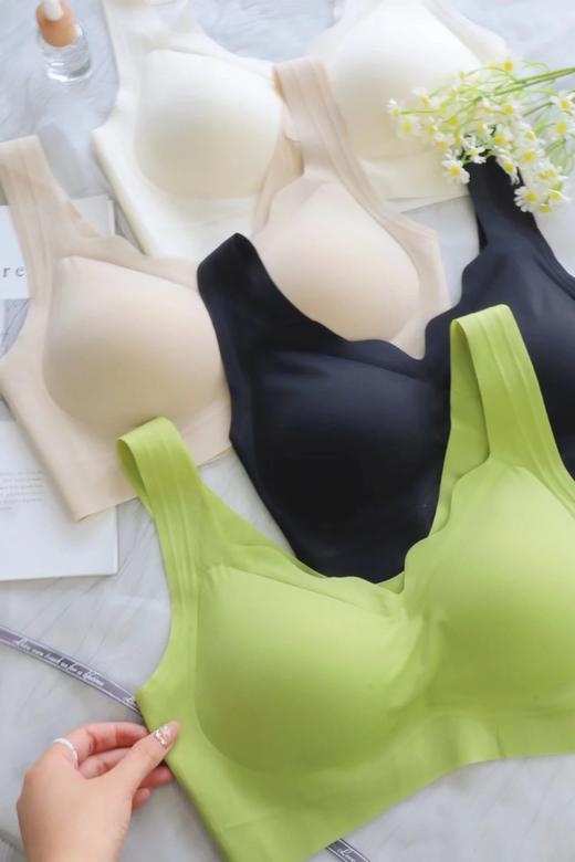 买1送1到手2件！【草本初色超薄果冻内衣2件装342/343】2种肩带，4个颜色可选✅舒适无压 稳稳承托。超薄0.1MM，可以透光的薄，春日臃肿少一分~ 商品图3