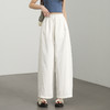 西遇宽松阔腿裤女新款通勤垂感高腰小个子慵懒风休闲裤D0050456 商品缩略图3