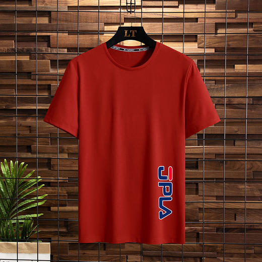 【超大码】【DSK】大依优型大码短袖T恤男胖子潮牌宽松半袖加肥加大码胖人肥佬人棉体恤上衣 商品图3