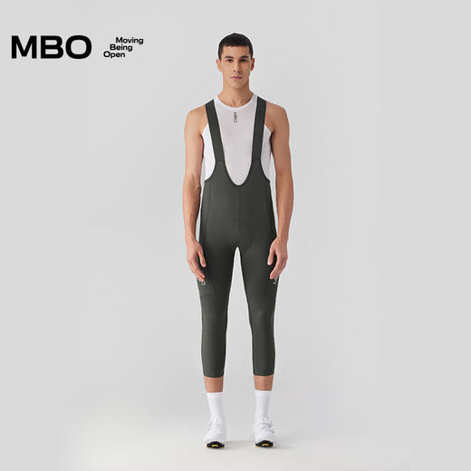 MBO 男子背带骑行裤七分裤   T320 PRO进阶背带骑行七分裤 25年夏季新款 (经销商专拍链接，非经销商拍单不发货) 商品图8