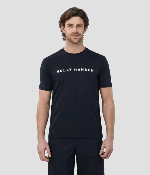 点此购买 海丽汉森春夏季男女款透气速干凉感防晒短袖T恤 ss 311987 商品图5