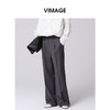 VIMAGE纬漫纪冬季新款通勤百搭显高显瘦直筒裤女裤V2005624 商品缩略图2