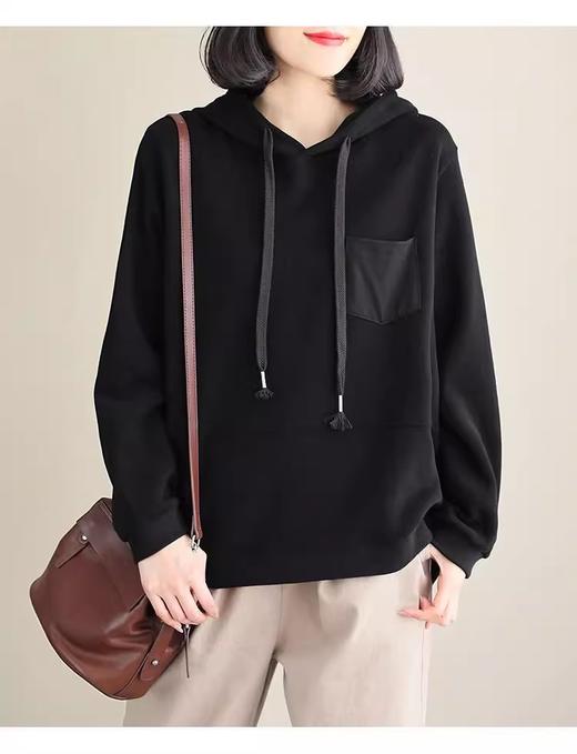 裁缝学苑AS435宽松连帽卫衣纸样女装新款上衣服装打板版型 商品图3