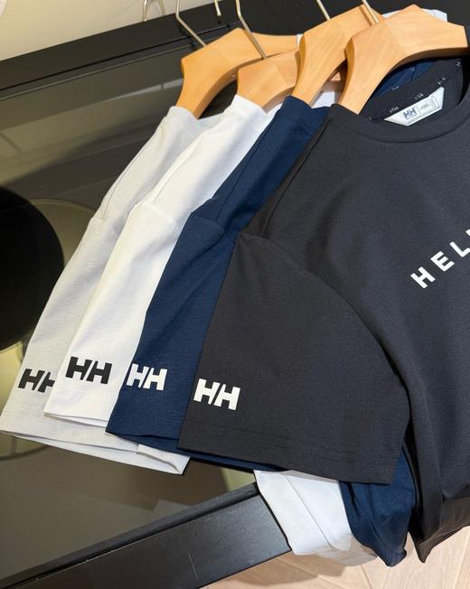 点此购买 海丽汉森春夏季男女款透气速干凉感防晒短袖T恤 ss 311987 商品图11