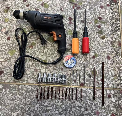 锐优特插电手电钻批头组套30件套电动工具组套 商品图1