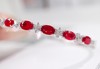 3.8ct刻面红宝石手链 商品缩略图2