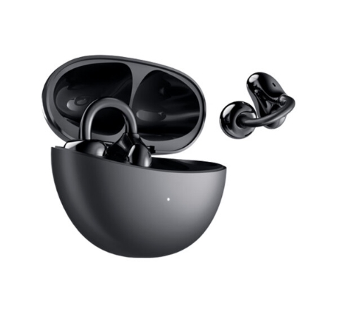 荣耀亲选 LCHSE耳夹式耳机 轻盈佩戴 长续航 通话降噪 开放式蓝牙耳机 情人节送礼 适配华为Mate70 幻夜黑