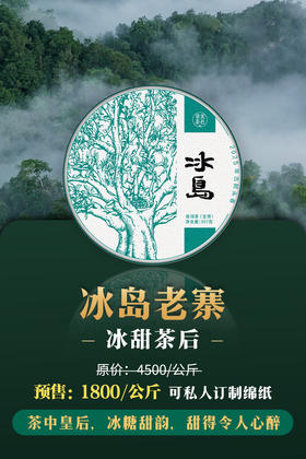 2025【冰岛头春】冰岛老寨 古树纯料