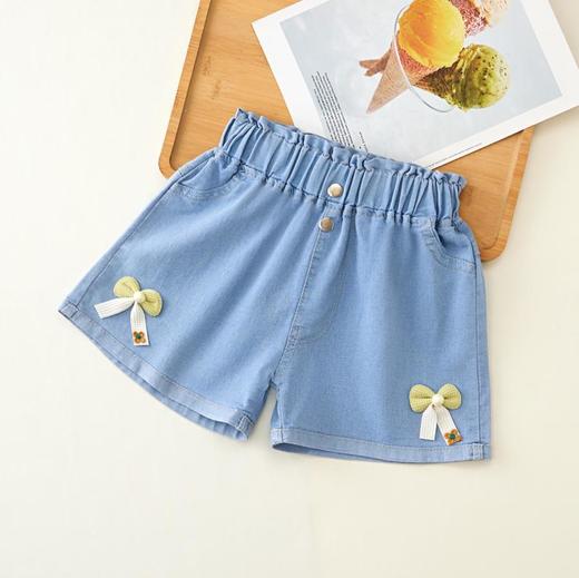 【49.9/任选2条2025新款女童牛仔短裤】夏季外穿裤子宝宝女孩夏装薄款中大儿童短裤 商品图7