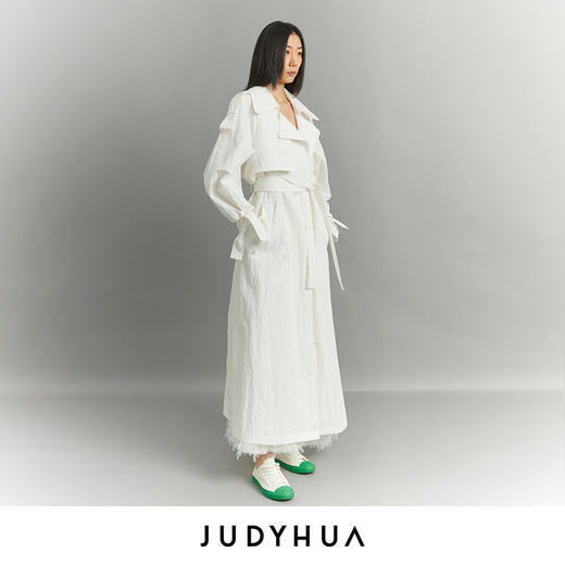 JUDYHUA 纯粹系列极简风衣外套 商品图1