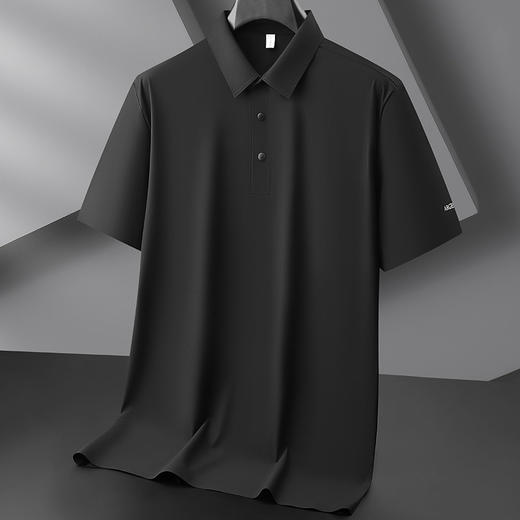 【冰丝无痕】【DZP】大依优型大码短袖POLO衫冰丝无痕透气半袖体恤男士加大夏装薄款肥佬休闲胖子上衣 商品图7