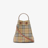 BURBERRY 巴宝莉 女士小号 TB 抽绳水桶包 格子 8100490 A9534 商品缩略图2
