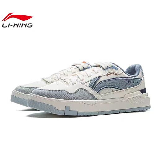 李宁休闲鞋女 2025春季新款COMMON 80S时尚休闲板鞋运动鞋AGCV024 商品图8