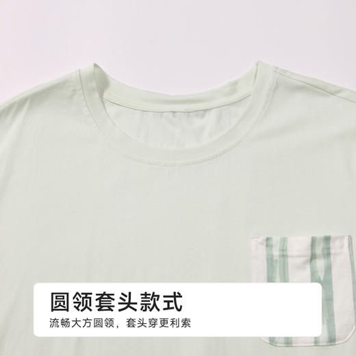 都市丽人会员精选男士棉质短袖套装薄40支TC拉架短袖类FHH9A5 商品图5