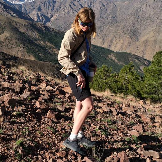 北极狐 女士户外骑行短裤2025春夏G1000徒步登山裤运动裤14200188 商品图4