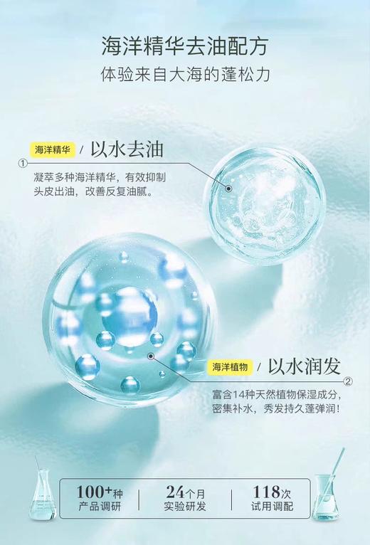 8T涧净海洋清润沁爽洗发水475ml(26年9月) 商品图2
