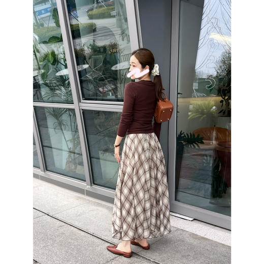 2503215   MD飘逸半裙 人丝 商品图1