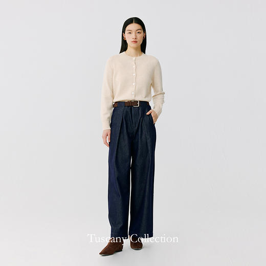 东黎 • 托斯卡纳系列—无拘裤 女士零褪色三醋酸牛仔裤 4B08 商品图2