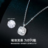 【一克拉爱情❗莫桑石项链】精选璀璨莫桑石，璀璨耀眼让爱情坚定不移，经典四爪吊坠925纯银锁骨链简约时尚QQ 商品缩略图2